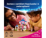 LEGO DISNEY 43283 Zamek Kopciuszka i jej zwierzęcych przyjaciół - 1529797 - zdjęcie 4